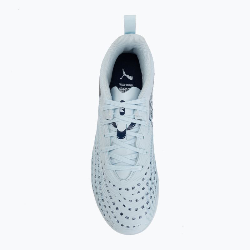 Children's football boots PUMA Future 9 Play IT Jr icy blue/puma white/blue jewel 5