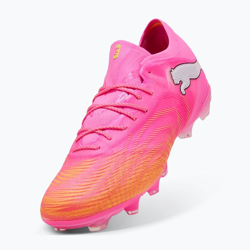 Football boots PUMA Future 9 Fusion FG/AG poison pink/sun stream/bright aqua/puma wht 4