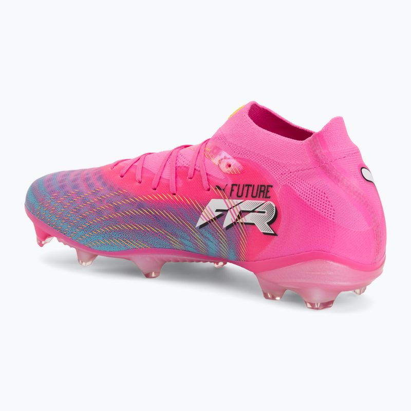 Football boots PUMA Future 9 Pro FG/AG poison pink/sun stream/bright aqua/puma white 3