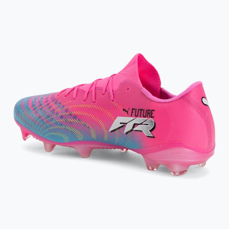 Football boots PUMA Future 9 Match Fusion FG/AG poison pink/puma wht/sun stream/bright aqua/puma blk 3