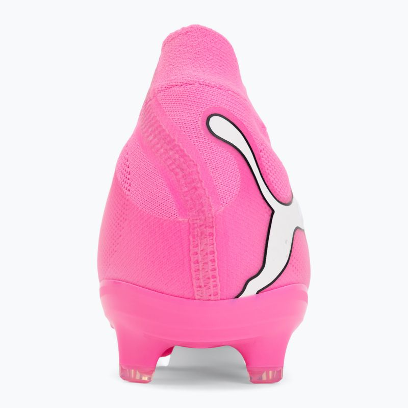 Children's football boots PUMA Future 9 Pro FG/AG Jr poison pink/puma wht/sun stream/bright aqua/puma blk 6