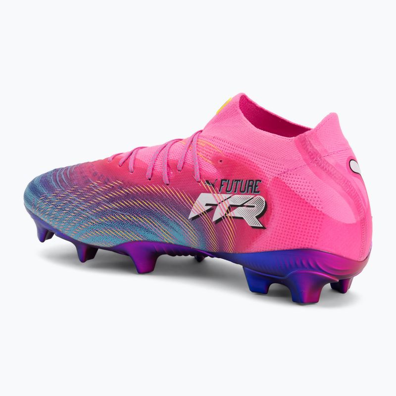 Football boots PUMA Future 9 Ultimate FG poison pink/puma wht/sun stream/bright aqua/puma blk 3