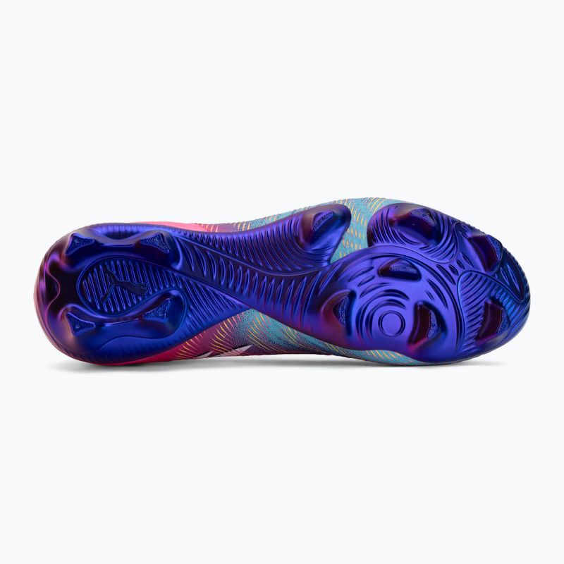 Football boots PUMA Future 9 Ultimate FG poison pink/puma wht/sun stream/bright aqua/puma blk 4