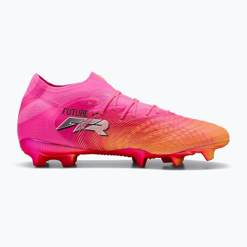 Football boots PUMA Future 9 Ultimate FG poison pink/puma wht/sun stream/bright aqua/puma blk 2