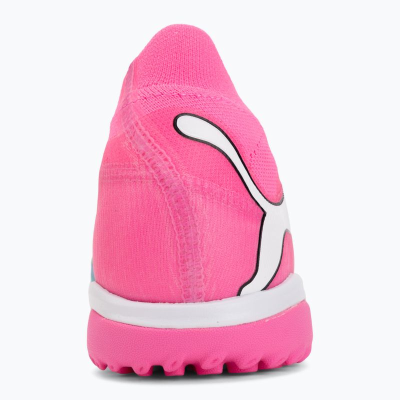 Football boots PUMA Future 9 Match TT poison pink/puma wht/sun stream/bright aqua/puma blk 6