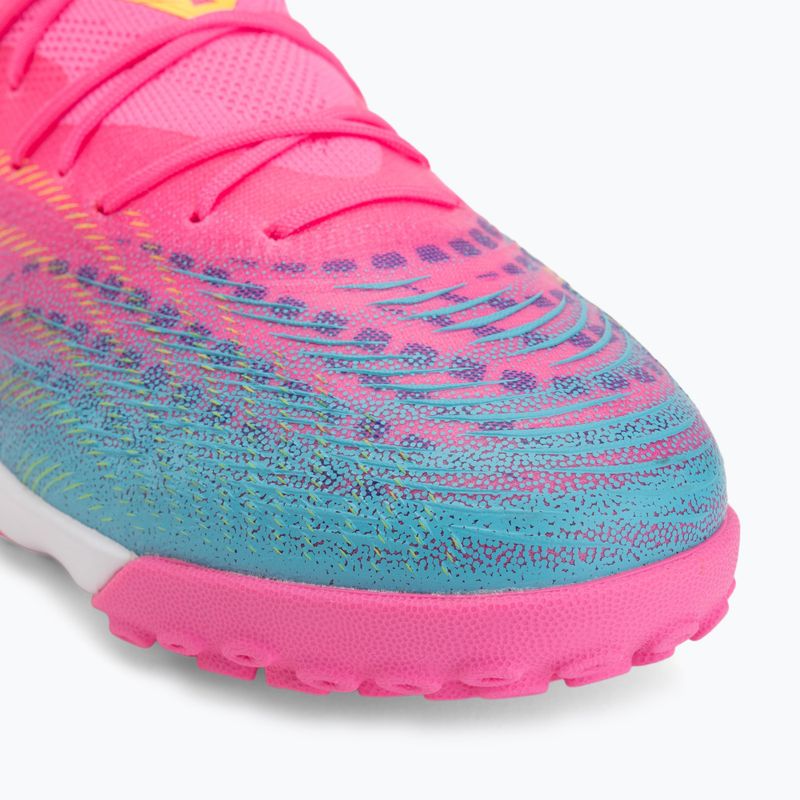 Football boots PUMA Future 9 Match TT poison pink/puma wht/sun stream/bright aqua/puma blk 7