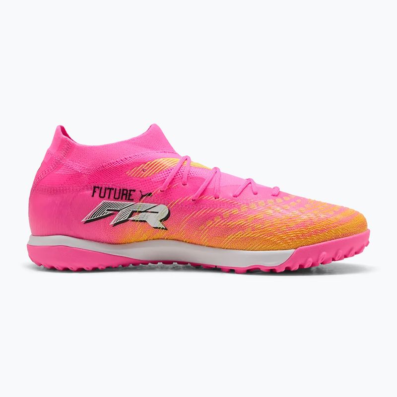 Football boots PUMA Future 9 Match TT poison pink/puma wht/sun stream/bright aqua/puma blk 2
