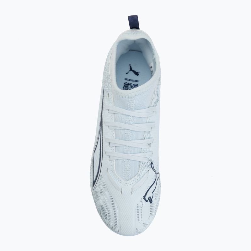 Children's football boots PUMA Ultra 6 Match FG/AG Jr icy blue/puma white/blue jewel 5