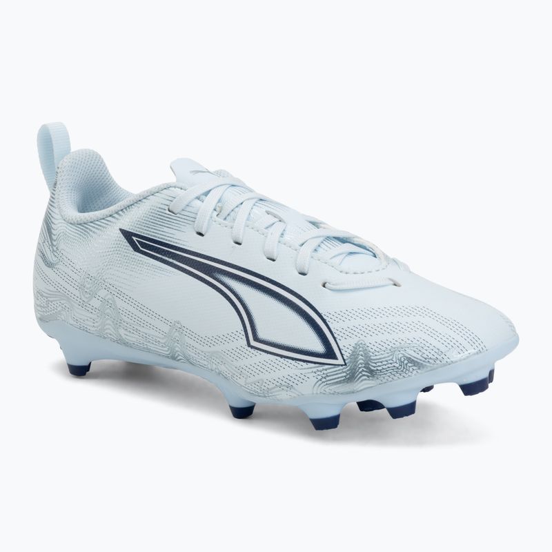 Children's football boots PUMA Ultra 6 Play FG/AG Jr icy blue/puma white/blue jewel