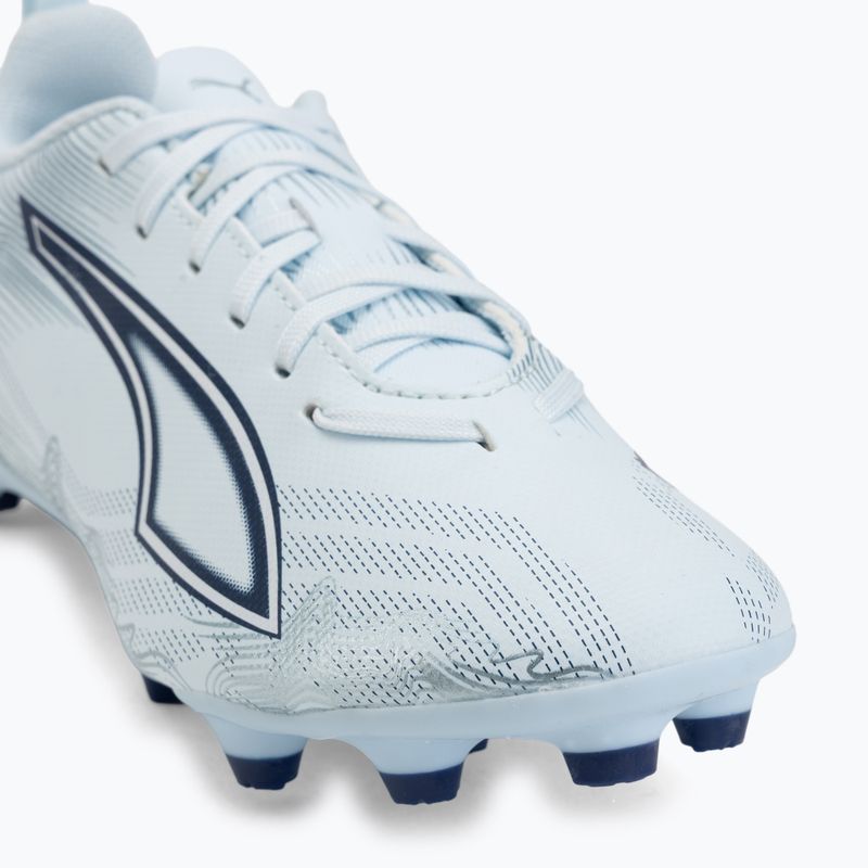 Children's football boots PUMA Ultra 6 Play FG/AG Jr icy blue/puma white/blue jewel 7