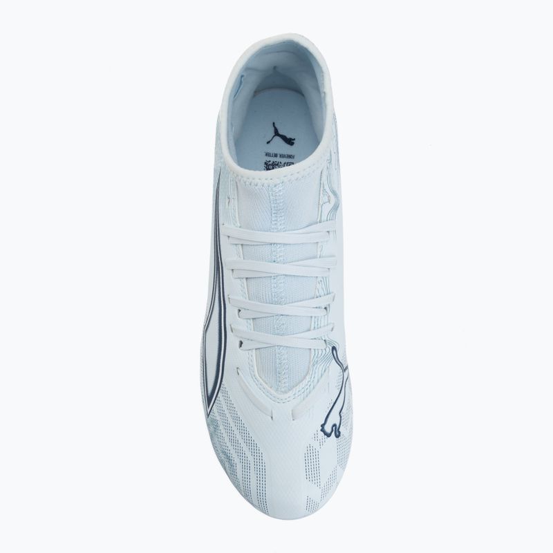 Football boots PUMA Ultra 6 Play+ FG/AG icy blue/puma white/blue jewel 5
