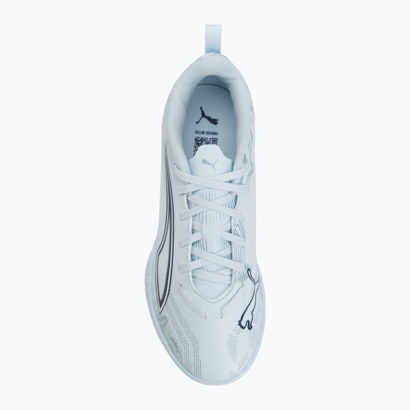 Children's football boots PUMA Ultra 6 Play TT Jr icy blue/puma white/blue jewel 5