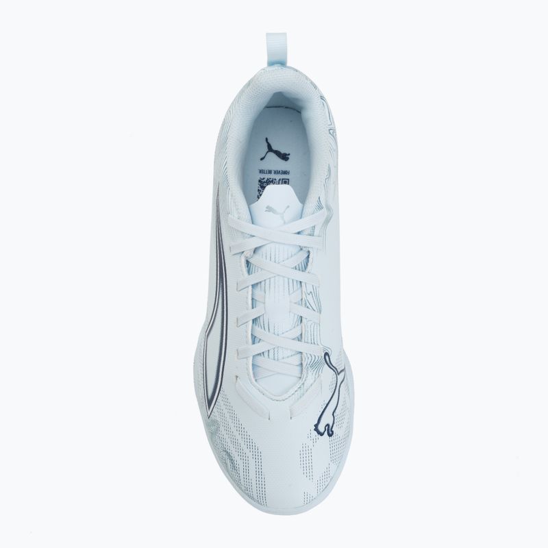 Children's football boots PUMA Ultra 6 Play It Jr icy blue/puma white/blue jewel 5