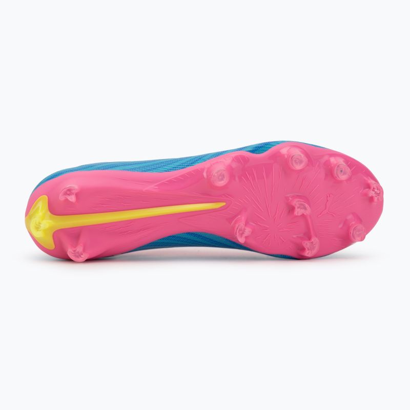 Football boots PUMA Ultra 6 Match FG/AG poison pink/puma wht/sun stream/bright aqua/puma blk 4