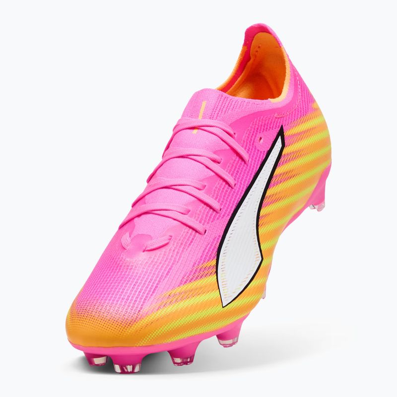 Football boots PUMA Ultra 6 Match FG/AG poison pink/puma wht/sun stream/bright aqua/puma blk 4