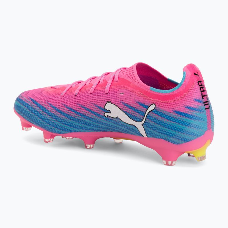 Football boots PUMA Ultra 6 Pro FG/AG poison pink/puma wht/sunstream/bright aqua/puma blk 3