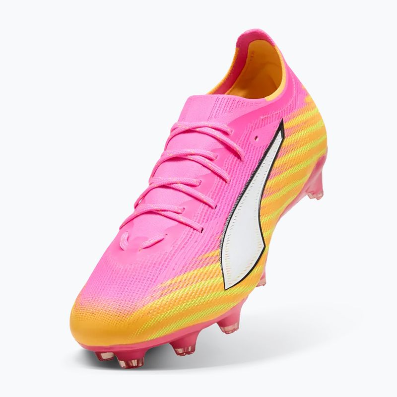 Football boots PUMA Ultra 6 Pro FG/AG poison pink/puma wht/sunstream/bright aqua/puma blk 4