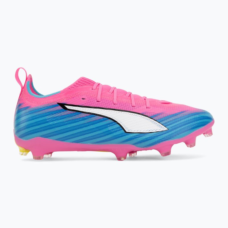 Children's football boots PUMA Ultra 6 Pro Jr FG/AG poison pink/puma wht/sunstream/bright aqua/puma blk 2