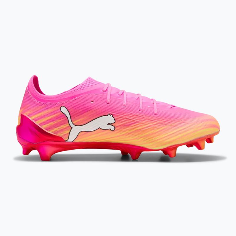 Football boots PUMA Ultra 6 Ultimate FG poison pink/puma wht/sun stream/bright aqua/puma blk 2