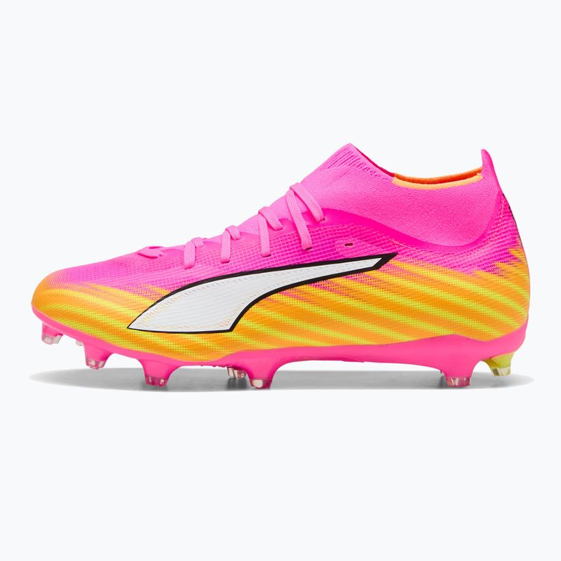 Football boots PUMA Ultra 6 Match + FG/AG poison pink/puma wht/sun stream/bright aqua/puma blk