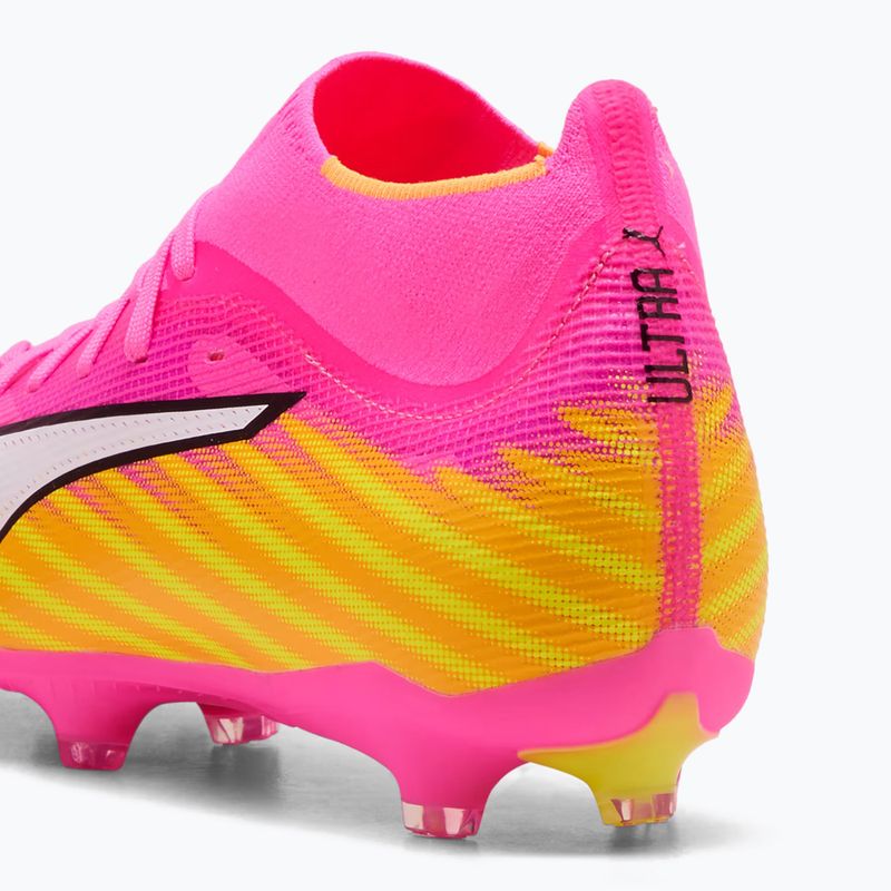 Football boots PUMA Ultra 6 Match + FG/AG poison pink/puma wht/sun stream/bright aqua/puma blk 6