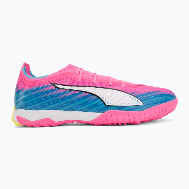 Football boots PUMA Ultra 6 Match TT poison pink/puma wht/sun stream/bright aqua/puma blk 2
