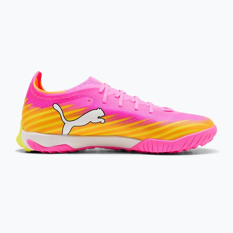 Football boots PUMA Ultra 6 Match TT poison pink/puma wht/sun stream/bright aqua/puma blk 2