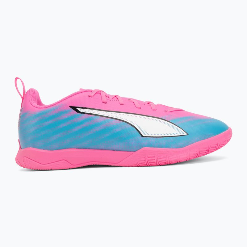 Children's football boots PUMA Ultra 6 Play It Jr poison pink/puma wht/sun stream/bright aqua/puma blk 2