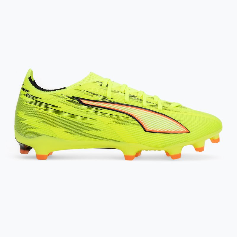 Football boots PUMA Ultra 6 Match FG/AG yellow alert/puma black/glowing red/lime squeeze 2