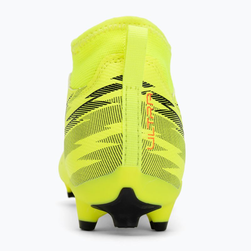 Children's football boots PUMA Ultra 6 Match+ LL FG/AG Jr yellow alert/puma black/glowing red/lime squeeze 6