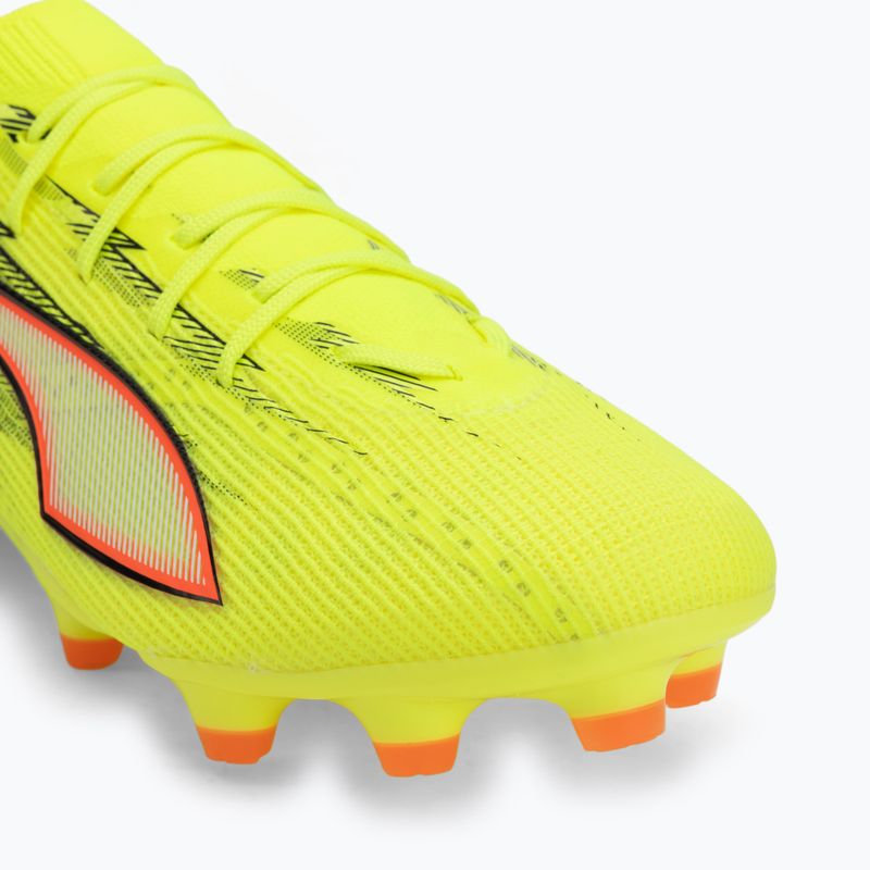 Football boots PUMA Ultra 6 Pro FG/AG yellow alert/puma black/glowing red/lime squeeze 7