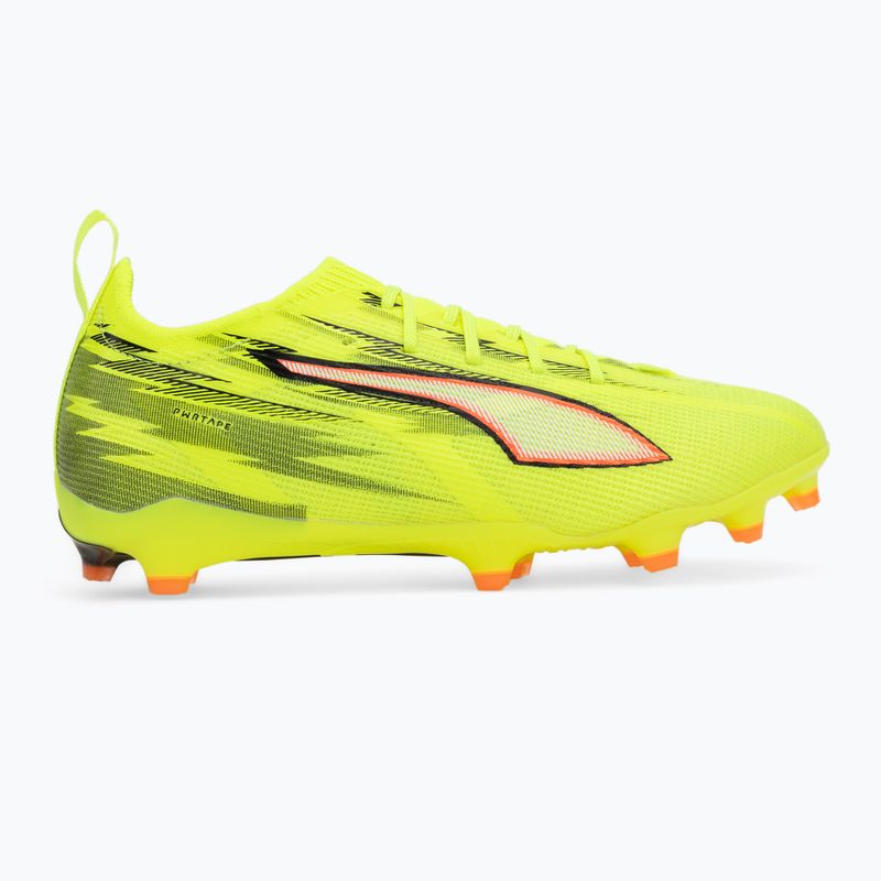 Football boots PUMA Ultra 6 Pro Jr FG/AG yellow alert/puma black/glowing red/lime squeeze 2