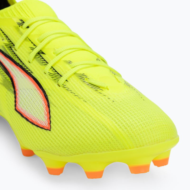 Football boots PUMA Ultra 6 Pro Jr FG/AG yellow alert/puma black/glowing red/lime squeeze 7
