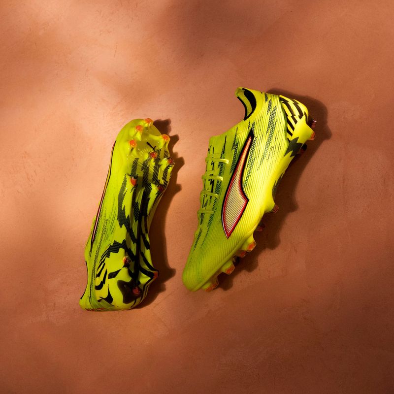 Football boots PUMA Ultra 6 Ultimate FG yellow alert/puma black/glowing red/lime squeeze 9