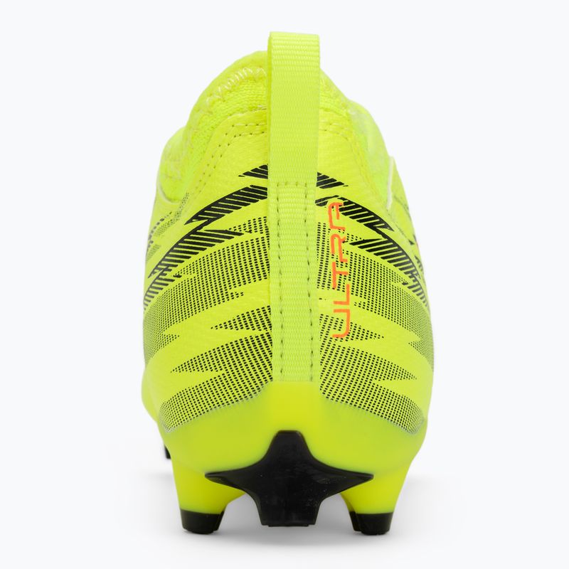 Children's football boots PUMA Ultra 6 Match FG/AG Jr yellow alert/puma black/glowing red/lime squeeze 6