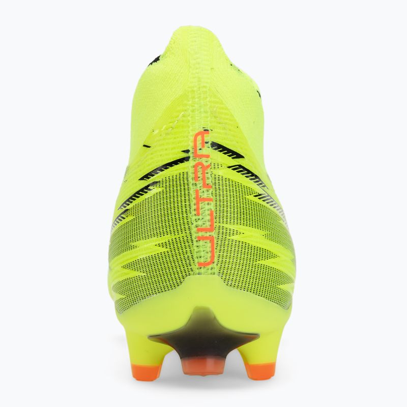 Football boots PUMA Ultra 6 Match + FG/AG yellow alert/puma black/glowing red/lime squeeze 6