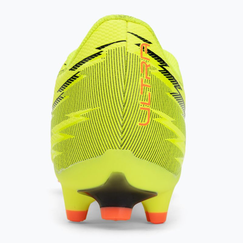 Football boots PUMA Ultra 6 Play FG/AG yellow alert/puma black/glowing red/lime squeeze 6
