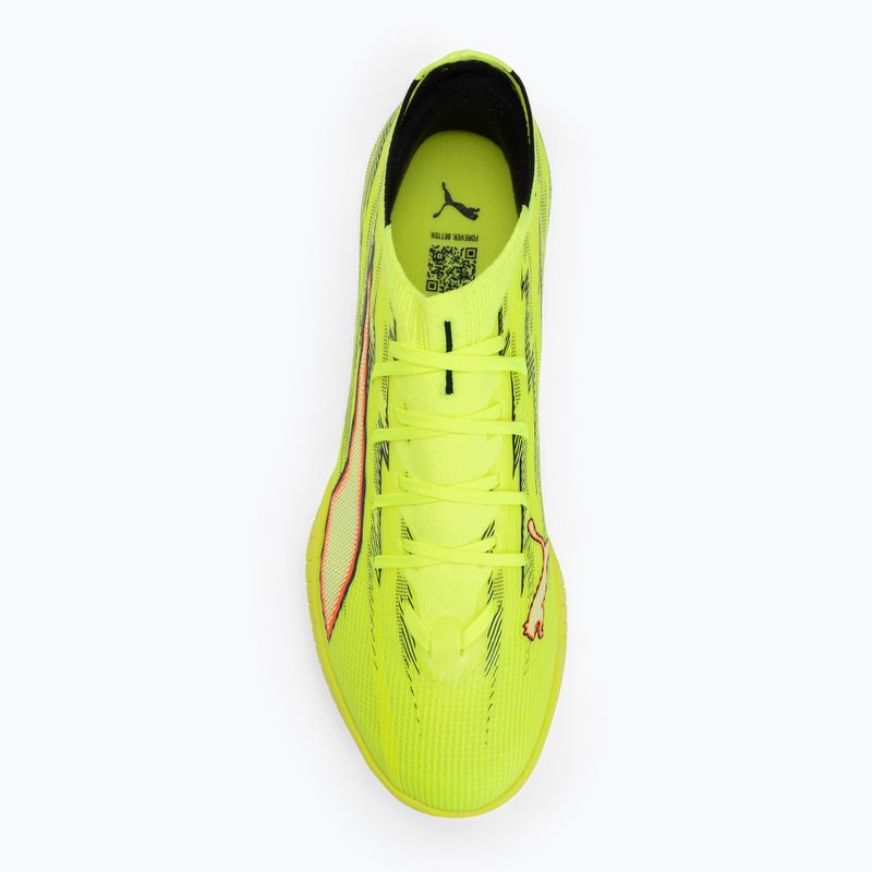 Football boots PUMA 6 Match TT yellow alert/puma black/glowing red/lime squeeze 5