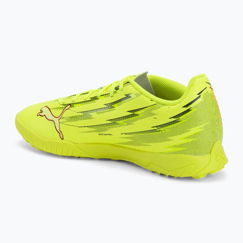 Football boots PUMA Ultra 6 Play TT yellow alert/puma black/glowing red/lime squeeze 3