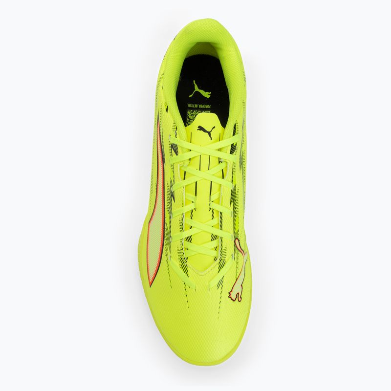 Football boots PUMA Ultra 6 Play TT yellow alert/puma black/glowing red/lime squeeze 5
