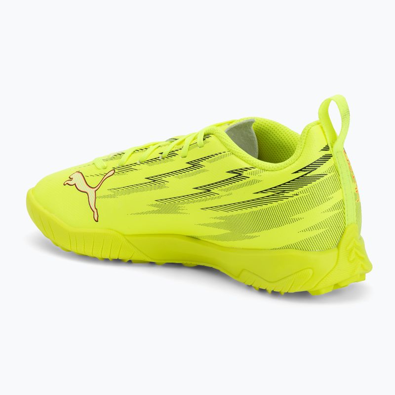 Children's football boots PUMA Ultra 6 Play TT Jr yellow alert/puma black/glowing red/lime squeeze 3