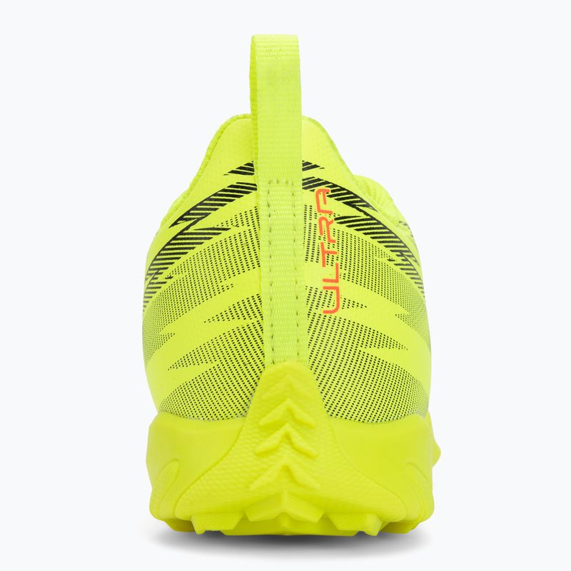 Children's football boots PUMA Ultra 6 Play TT Jr yellow alert/puma black/glowing red/lime squeeze 6