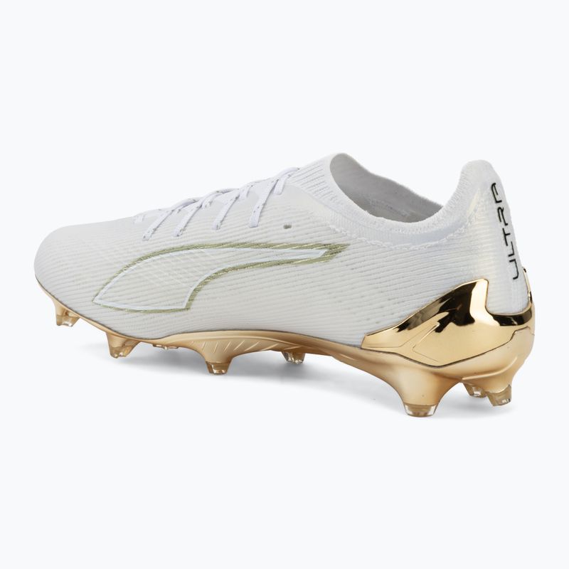 Football boots PUMA Ultra 6 Ultimate FG puma white/metallic gold/puma black 3