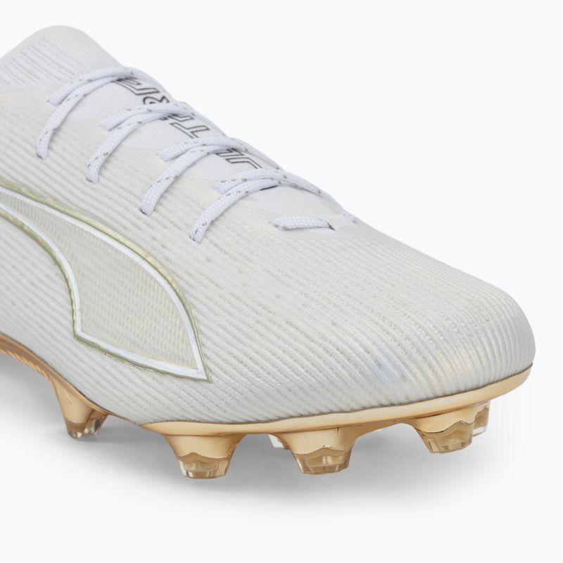 Football boots PUMA Ultra 6 Ultimate FG puma white/metallic gold/puma black 7