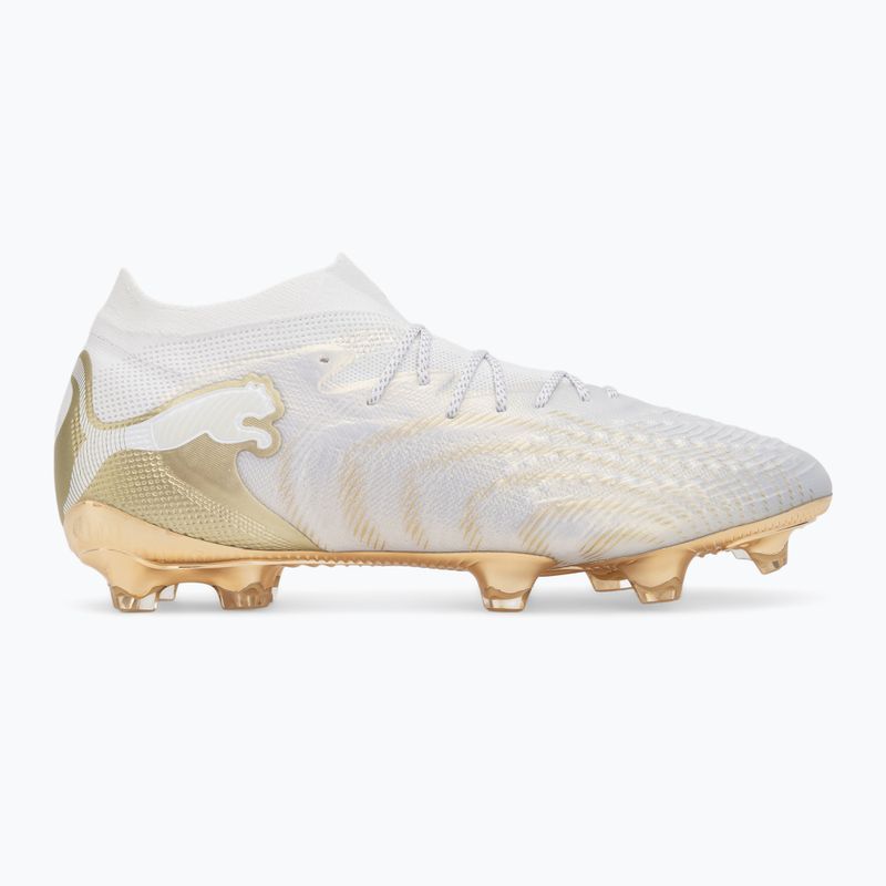 Football boots PUMA Future 9 Ultimate FG puma white/metallic gold 2