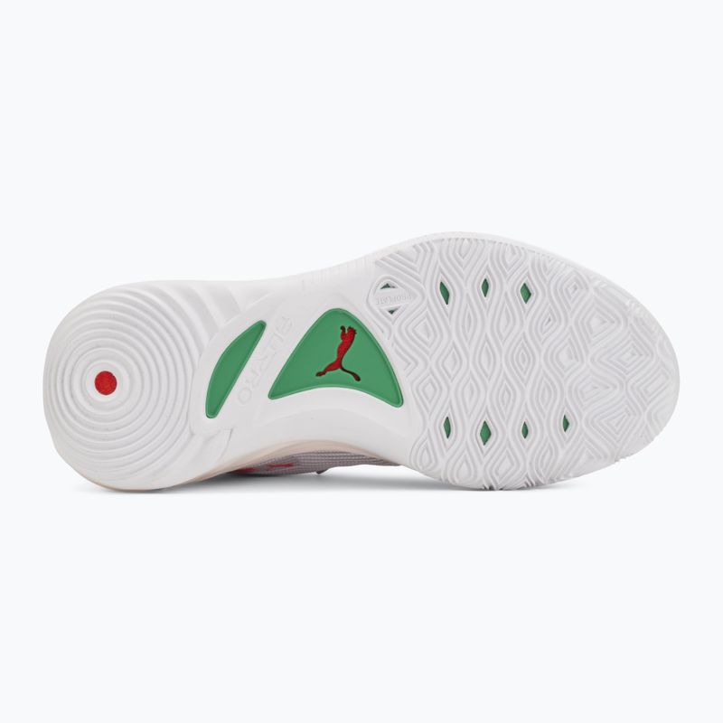 Basketball shoes PUMA All-Pro NITRO 2 puma white/sunblaze 4