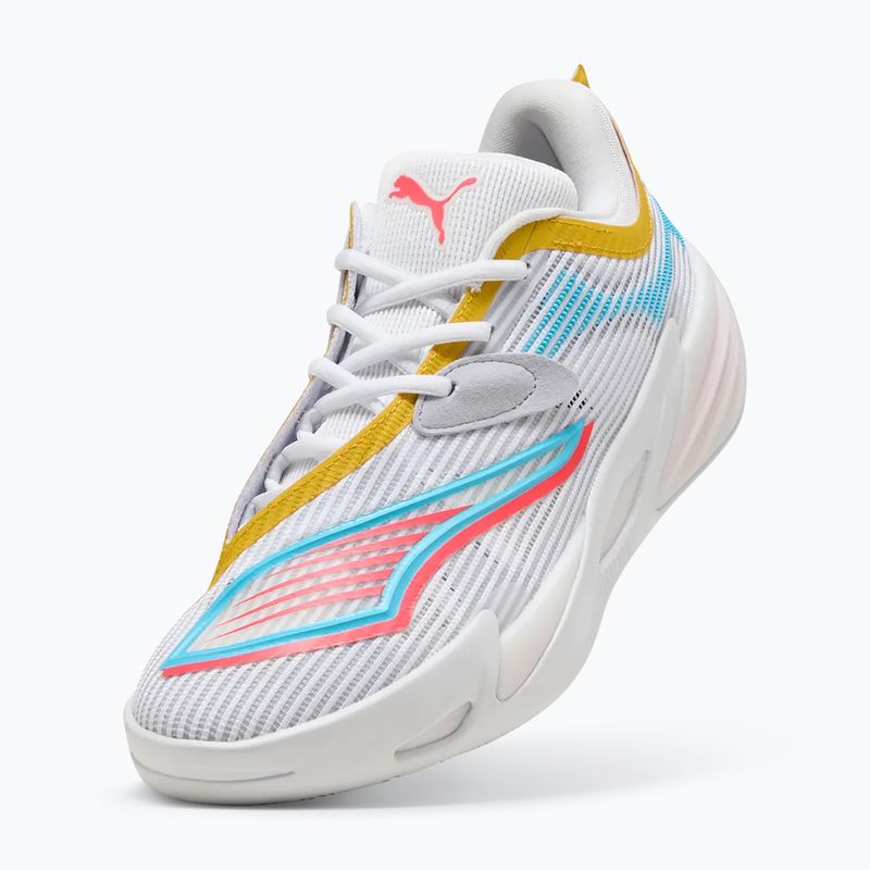 Basketball shoes PUMA All-Pro NITRO 2 puma white/sunblaze 5