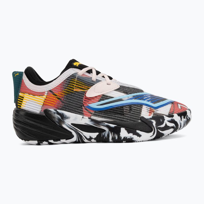 Basketball shoes PUMA All-Pro NITRO 2 puma black/jasmine flower 2