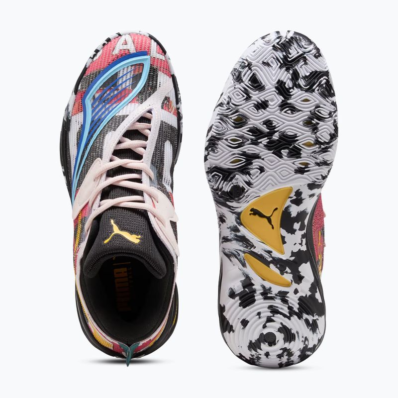 Basketball shoes PUMA All-Pro NITRO 2 puma black/jasmine flower 4