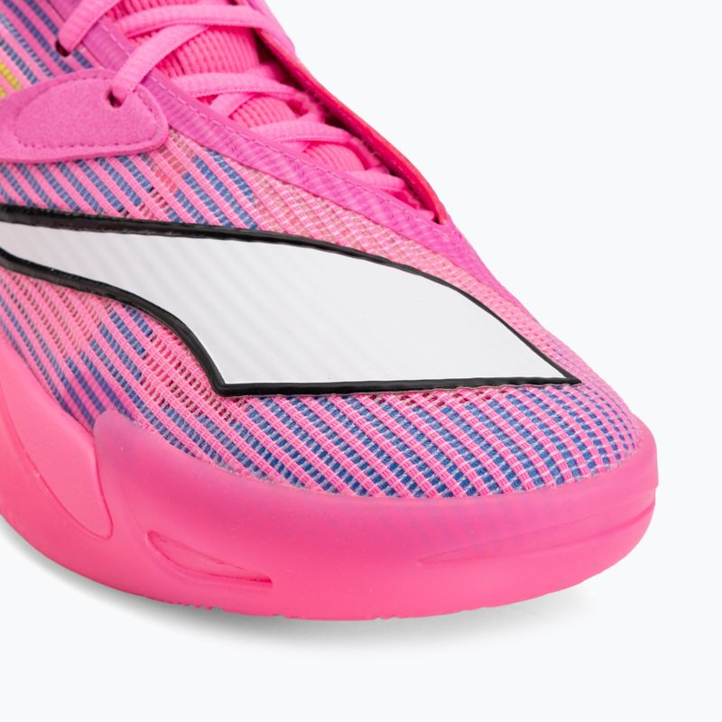 Basketball shoes PUMA All-Pro NITRO 2 Showtime poison pink/bright aqua/lime squeeze 7